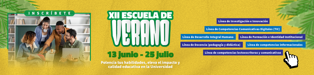 Nuevo Banner home Escuela de verano